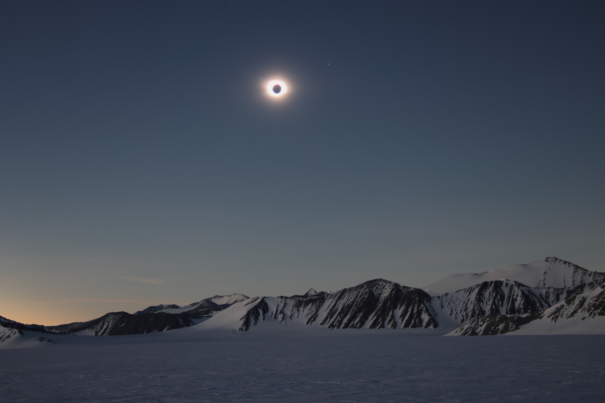 Astro-Travelers Lloyd and Susan Franklin witness the 4 Dec 21 Total Solar Eclipse from Antarctica